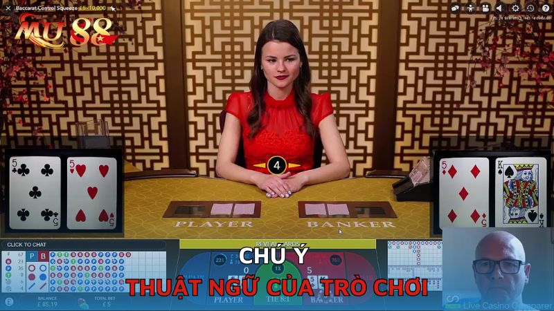 Chú ý thuật ngữ của trò chơi