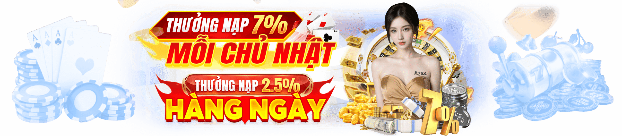 MU88 thưởng lớn Chủ Nhật hàng tuần