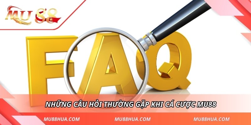 Những câu hỏi thường gặp khi cá cược MU88